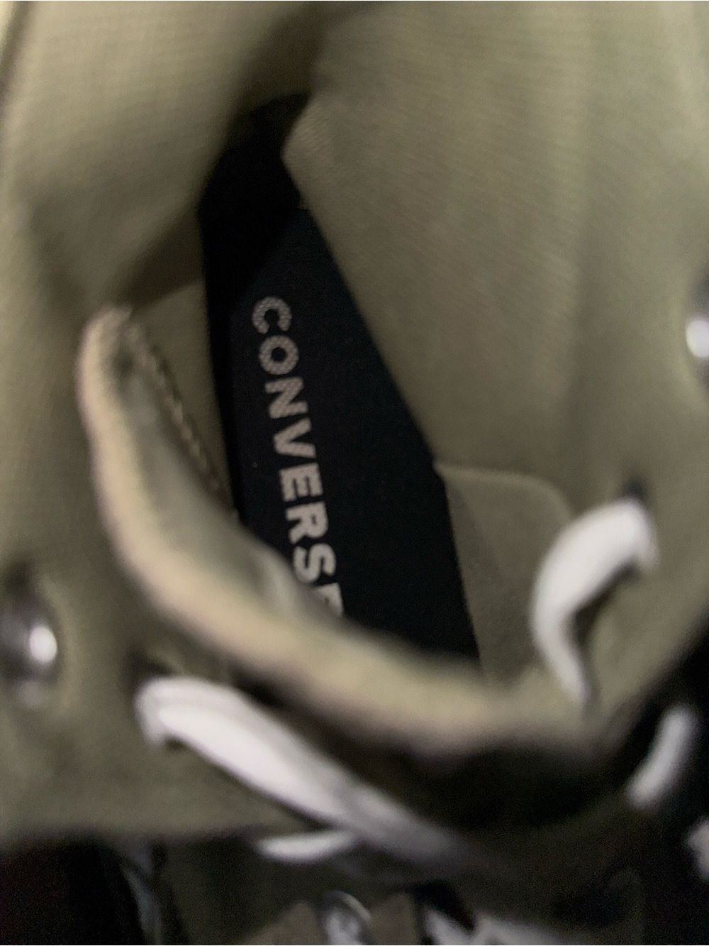 green platformed converse - Picture 3 of 3
